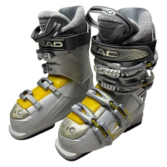 HEAD Edge ST 50 Flex Winter Super Macro Adjustable SKI BOOTS Womens 6.5 US - Picture 1 of 14